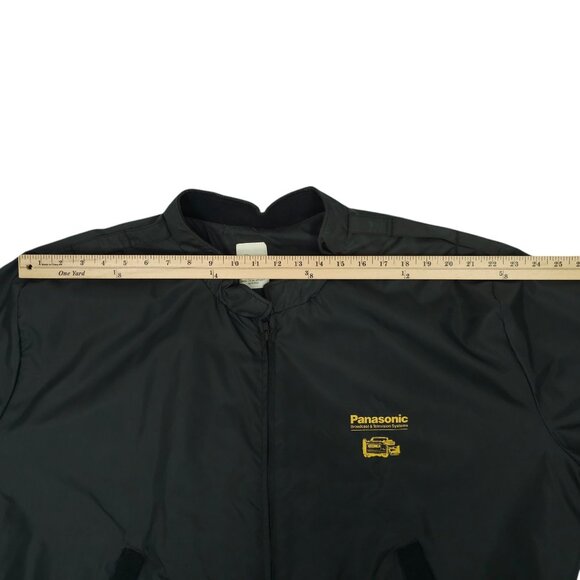 Panasonic Supercam Zip Front Jacket XXL Vintage Broadcast Television Systems USA - Picture 4 of 16